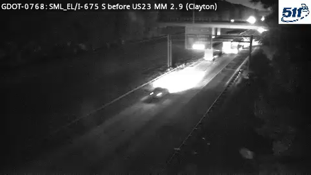 I-675 before US23 (Express Lanes)
