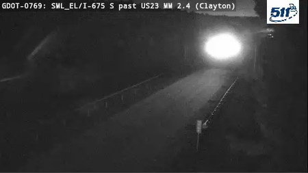 I-675 past US23 (Express Lanes)