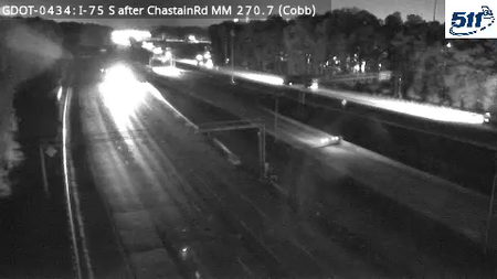 I-75 at After Chastain Rd