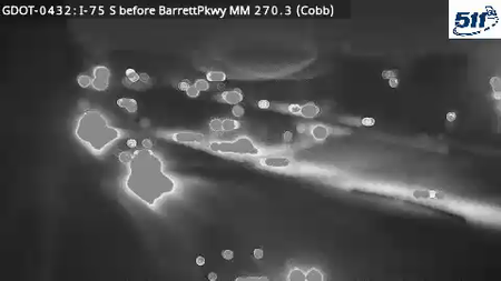 I-75 before Barrett Pkwy