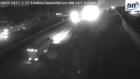 I-75 before Canton Rd Conn