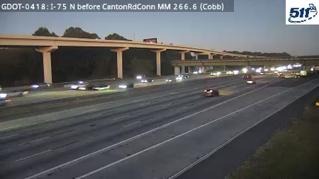 I-75 before Canton Rd Conn