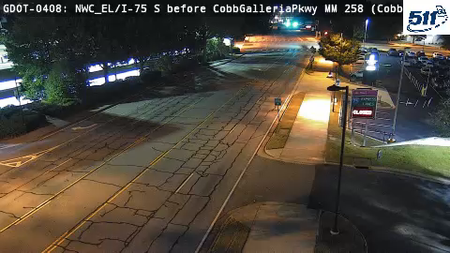I-75 before Cobb Galleria Pkwy (Express Lanes)