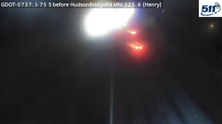 I-75 before Hudson Bridge Rd (Express Lanes)