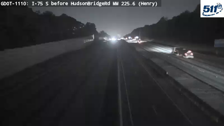 I-75 before Hudson Bridge Rd (Express Lanes)