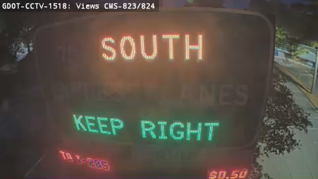 I-75 before I-75 (Express Lanes)