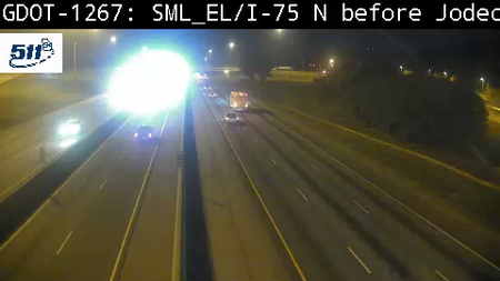 I-75 before Jodeco Rd (Express Lanes)