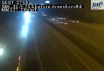I-75 before Jonesboro Rd (Express Lanes)