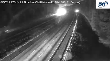I-75 before Old Allatoona Rd