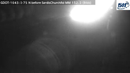 I-75 before Sardis Church Rd