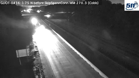 I-75 before Skip Spann Conn