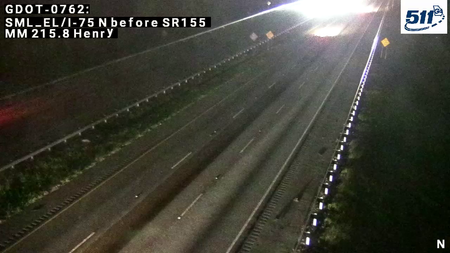 I-75 before SR155 (Express Lanes)