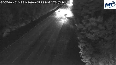 I-75 before SR92