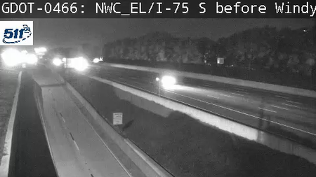I-75 before Windy Hill Rd (Express Lanes)
