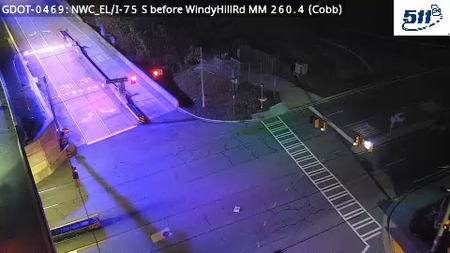 I-75 before Windy Hill Rd (Express Lanes)
