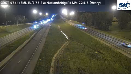 I-75 at Hudson Bridge Rd (Express Lanes)