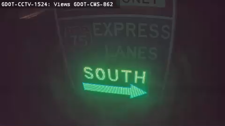 I-75 at I-75 (Express Lanes)