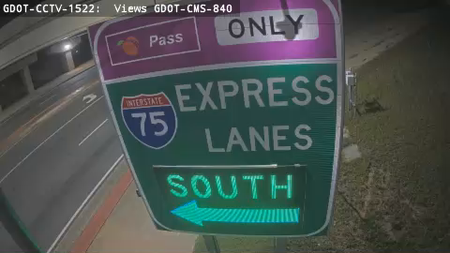 I-75 at I-75 (Express Lanes)