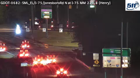 I-75 at I-75 (Express Lanes)
