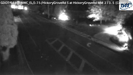 I-75 at I-75/Hickory Grove Rd S (Express Lanes)