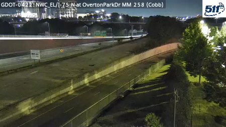 I-75 at Overton Park Dr (Express Lanes)