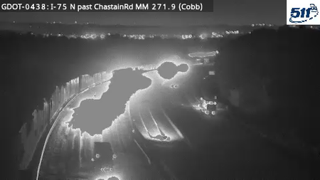 I-75 past Chastain Rd