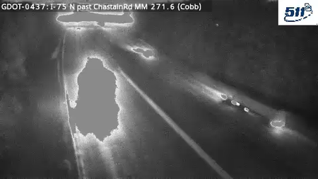 I-75 past Chastain Rd