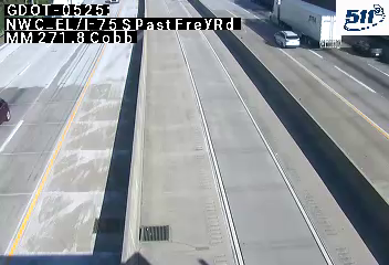 I-75 past Frey Rd (Express Lanes)