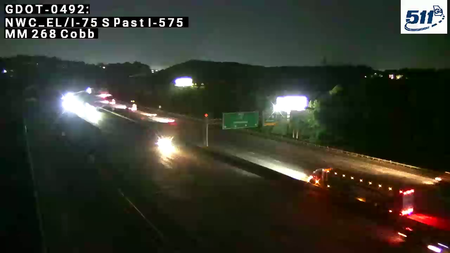 I-75 past I-575 (Express Lanes)