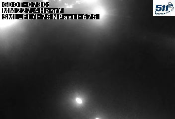 I-75 past I-675 (Express Lanes)