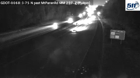 I-75 past Mt Paran Rd (Express Lanes)