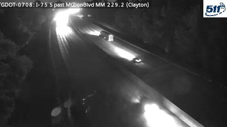 I-75 past Mt Zion Blvd