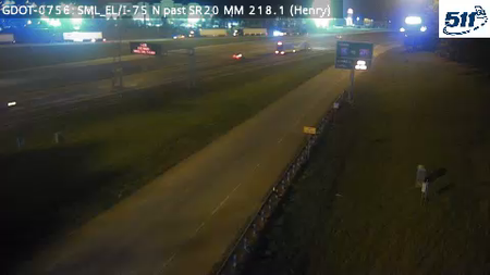 I-75 past SR20 (Express Lanes)
