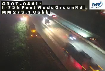 I-75 past Wade Green Rd