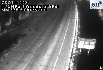 I-75 past Woodstock Rd
