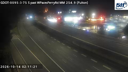 I-75 past WPaces Ferry Rd
