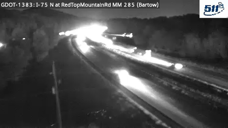 I-75 at Red Top Mountain Rd