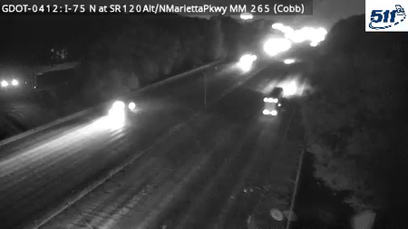 I-75 at SR120Alt/NMarietta Pkwy
