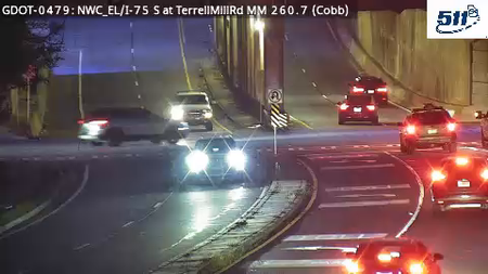 I-75 at Terrell Mill Rd (Express Lanes)