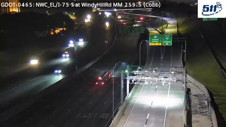 I-75 at Windy Hill Rd (Express Lanes)