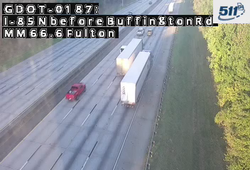 I-85 before Buffington Rd