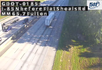 I-85 before Flat Shoals Rd