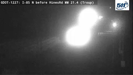I-85 before Hines Rd
