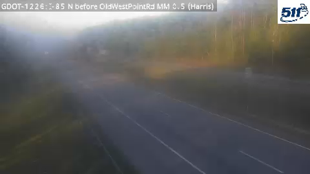 I-85 before Old West Point Rd