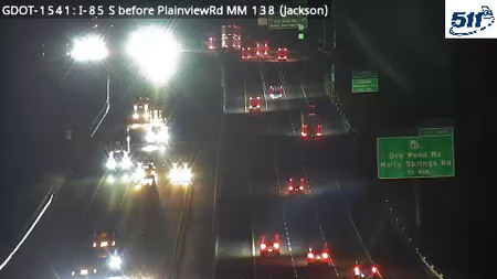 I-85 before Plainview Rd