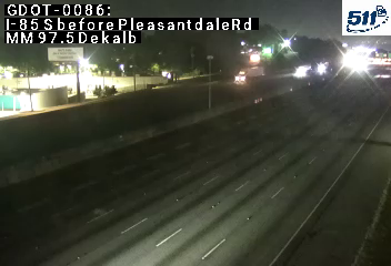 I-85 before Plea SSPtdale Rd
