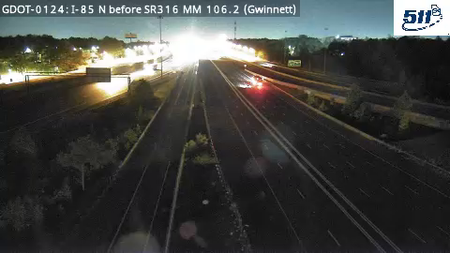 I-85 before SR316