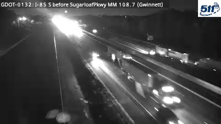 I-85 before Sugarloaf Pkwy