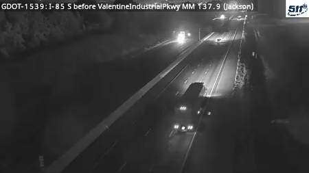 I-85 before Valentine Ind Pkwy
