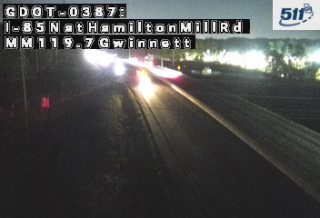I-85 at Hamilton Mill Rd